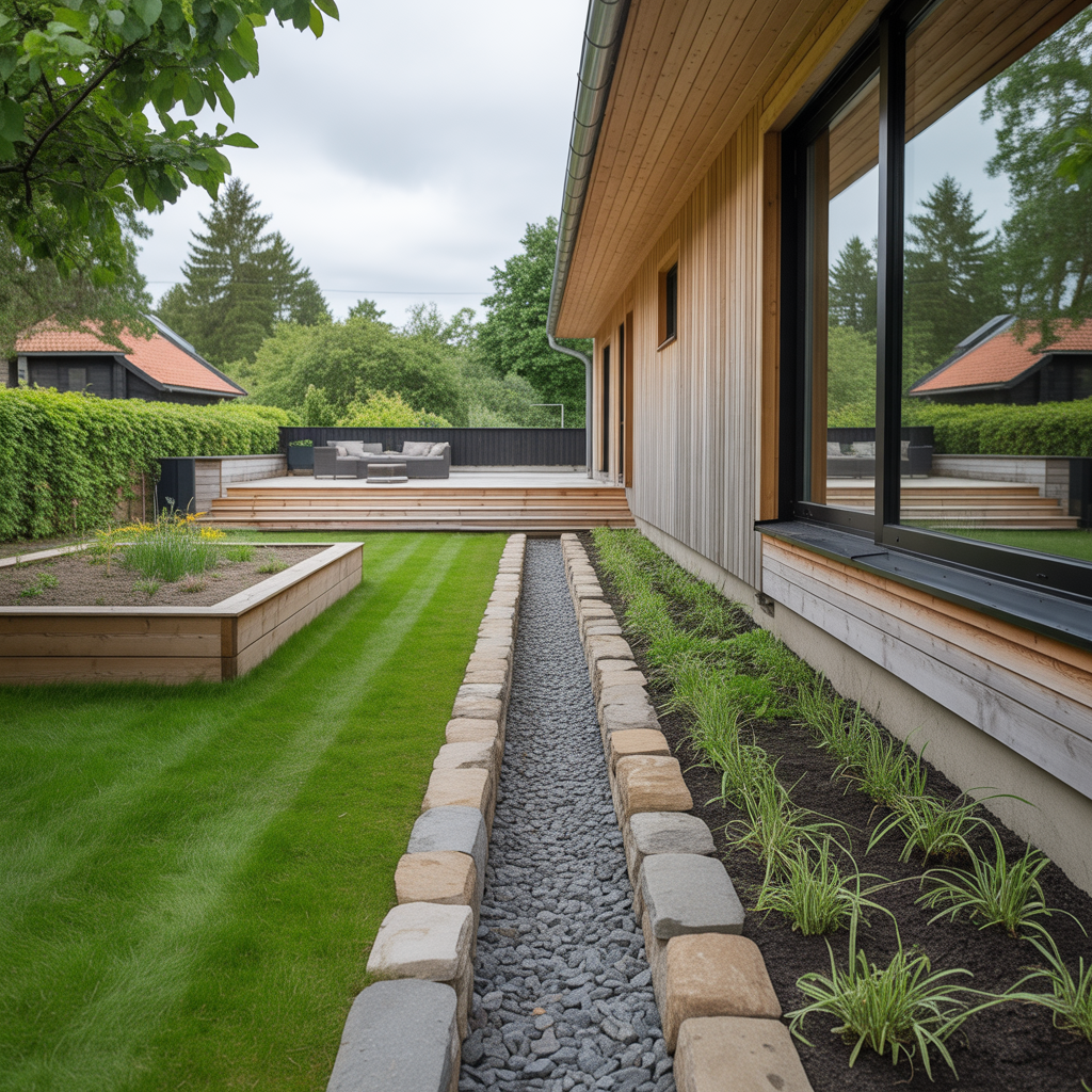 6.Hur skapar du en dranerande tradgardsdesign