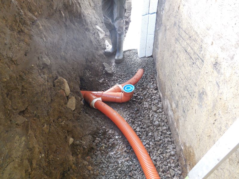 projekt Dranering runt Suturangshus i Lillan Orebro